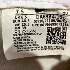 Nike Blazer Low '77 Vintage White Black - DA6364-101 - Size 40.5 - GIÀY 2HAND CHÍNH HÃNG PVN26368