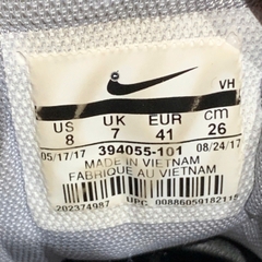 Nike Initiator White Obsidian Metallic Silver - 394055-101 - Size 41 - GIÀY 2HAND CHÍNH HÃNG PVN26342