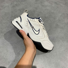 Nike Air Monarch IV White Navy - 415445-102 - Size 40 - GIÀY 2HAND CHÍNH HÃNG PVN26407