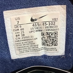 Nike Air Monarch IV White Navy - 415445-102 - Size 40 - GIÀY 2HAND CHÍNH HÃNG PVN26407