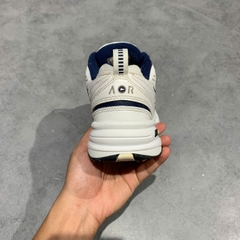 Nike Air Monarch IV White Navy - 415445-102 - Size 40 - GIÀY 2HAND CHÍNH HÃNG PVN26407