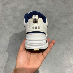Nike Air Monarch IV White Navy - 415445-102 - Size 40.5 - GIÀY 2HAND CHÍNH HÃNG PVN26337