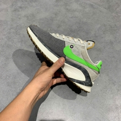 Nike D/MS/X Waffle Smoke Grey Mean Green - CW6914-001 - Size 41 - GIÀY 2HAND CHÍNH HÃNG PVN26310