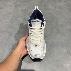 Nike Air Monarch IV White Navy - 415445-102 - Size 41 - GIÀY 2HAND CHÍNH HÃNG PVN26359
