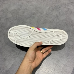 2hand Giày Adidas Superstar Colorful Trefoil Cloud White FU9521 SIZE 41 1/3 pvn13056
