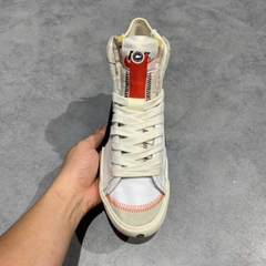 NIKE BLAZER MID ’77 VINTAGE WHITE BLACK DQ1471-100 SIZE 41 GIÀY 2HAND CHÍNH HÃNG PVN19542