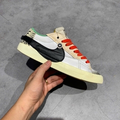 NIKE BLAZER LOW ’77 JUMBO MIGHTY SWOOSHERS DX6059-101 SIZE 40.5 GIÀY 2HAND CHÍNH HÃNG PVN19678
