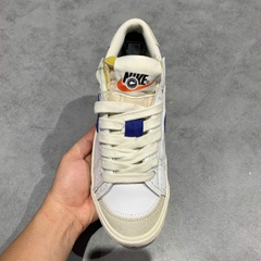 NIKE BLAZER LOW ’77 JUMBO “WHITE OLD ROYAL” DQ8768-100 SIZE 40 GIÀY 2HAND CHÍNH HÃNG PVN19598