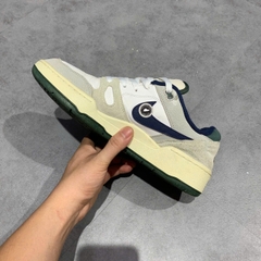 NIKE FULL FORCE LOW 'WHITE LIGHT IRON ORE MIDNIGHT NAVY' FZ3595-100 GIÀY 2HAND CHÍNH HÃNG PVN19586