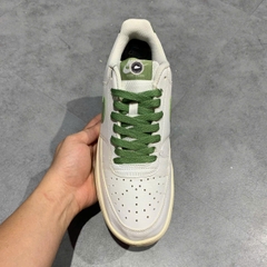 NIKE COURT VISION LOW “WHITE × OIL GREEN” FJ5480-100 SIZE 41 GIÀY 2HAND CHÍNH HÃNG PVN19562