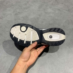 NIKE AIR MONARCH IV “WHITE / NAVY / METALLIC SILVER” – 415445-102 – SIZE 42 GIÀY 2HAND CHÍNH HÃNG – PVN19613