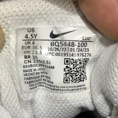 Giày 2hand Nike Court Borough Low 2 GS BQ5448 100 SIZE 36.5