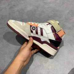 Giày 2HAND Adidas Forum Exhibit Mid Cloud White Ambient Blush H01920 SIZE 40 PVN15608