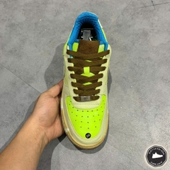 Nike 2HAND Air Force 1 Premium '07 'White Lime' 315186-731 SIZE 37.5 PVN15868