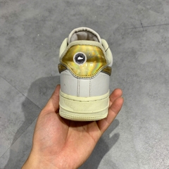 Giày 2hand Air Force 1 Low Metallic Platinum Metallic Gold AR0642-001 SIZE 36.5 pvn16256