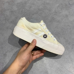 Giày 2hand Nizza Platform Triple White FV5322 SIZE 37 1/3 pvn16157