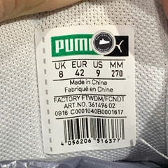 Giày 2hand UEG Court white black 361496-02 SIZE 42 pvn16278