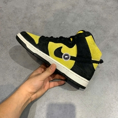Giày 2hand SB Dunk High 'Yellow Black' DB1640-001 SIZE 39 pvn17197