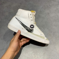 NIKE BLAZER MID '77 SKETCH WHITE BLACK CW7580-101 – GIÀY 2HAND