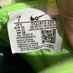 Giày 2hand 1 Mid React 'Black Neon' DQ1872-100 SIZE 40 PVN17466