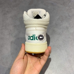 Giày 2hand adidas neo HOOPS 2.0 MID 'White Green' EE7385 SIZE 40 2/3 PVN17886