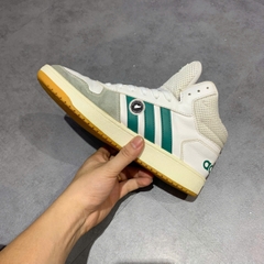 Giày 2hand adidas neo HOOPS 2.0 MID 'White Green' EE7385 SIZE 40 2/3 PVN17886