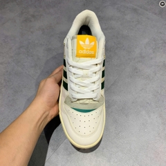 ADIDAS FORUM EXHIBIT LOW 'WHITE GREEN YELLOW' GW4360 SIZE 42 2/3 - GIÀY 2HAND CHÍNH HÃNG