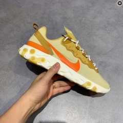 NIKE REACT ELEMENT 55 'CLUB GOLD' CZ3595-781 SIZE 42.5 - GIÀY 2HAND CHÍNH HÃNG