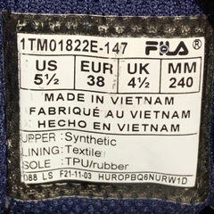 FILA TERATACH 600 89/22 1TM01822E-147 SIZE 38 - GIÀY 2HAND CHÍNH HÃNG PVN18217