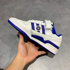 GIÀY ADIDAS FORUM LOW 'WHITE ROYAL BLUE' FY7756 SIZE 39 1/3 - GIÀY 2HAND CHÍNH HÃNG