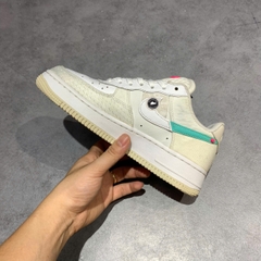 GIÀY NIKE AIR FORCE 1 '07 LX PINK BLING DX6061-111 SIZE 38.5 - GIÀY 2HAND CHÍNH HÃNG