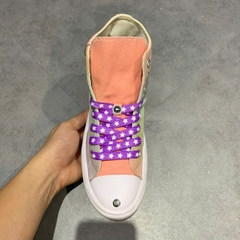 CONVERSE CHUCK TAYLOR ALL STAR MOVE PLATFORM HIGH 'RAINBOW OMBRE' A03626C SIZE 37.5 - GIÀY 2HAND CHÍNH HÃNG