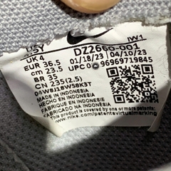 NIKE AIR FORCE 1 LOW LV8 2 'SPLIT LIGHT SILVER' DZ2660-001 SIZE 36.5 - GIÀY 2HAND CHÍNH HÃNG