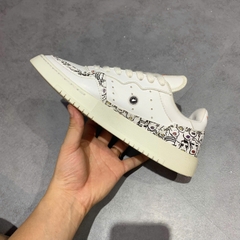 ADIDAS X FIORUCCI WOMEN'S SUPERCOURT 'SEMI CORAL' EH1019 SIZE 38 2/3 - GIÀY 2HAND CHÍNH HÃNG