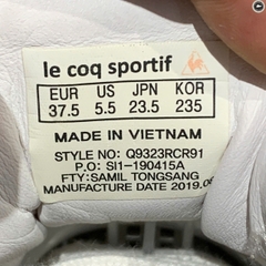LE COQ SPORTIF Q9323RCR91 SIZE 37.5 - GIÀY 2HAND CHÍNH HÃNG