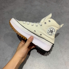 CONVERSE RUN STAR HIKE HI 'WHITE BLACK GUM' 166799C SIZE 38 - GIÀY 2HAND CHÍNH HÃNG