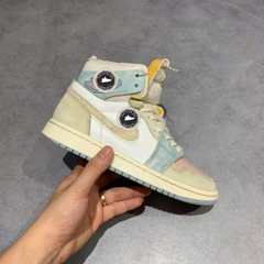 AIR JORDAN 1 HIGH ZOOM AIR CMFT 'PINK OXFORD PLUM FOG' SIZE 36.5 - GIÀY 2HAND CHÍNH HÃNG