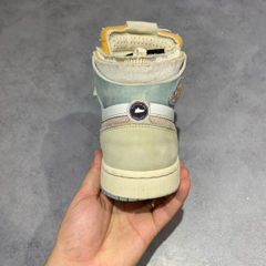AIR JORDAN 1 HIGH ZOOM AIR CMFT 'PINK OXFORD PLUM FOG' SIZE 36.5 - GIÀY 2HAND CHÍNH HÃNG