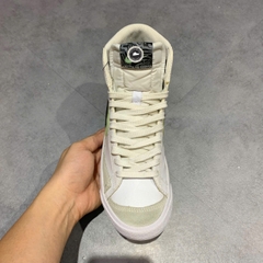 NIKE BLAZER MID '77 SE GS 'DOUBLE SWOOSH – WHITE/VAPOR GREEN' – DD1847 100 – SIZE 38 – GIÀY 2HAND CHÍNH HÃNG