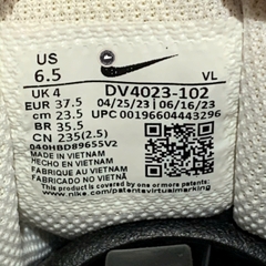 NIKE AIR WINFLO 10 'WHITE METALLIC SILVER' – DV4023 102 – SIZE 37.5 – GIÀY 2HAND CHÍNH HÃNG