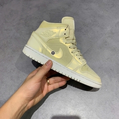 AIR JORDAN 1 MID LEMON YELLOW 6587‑200 SIZE 37.5 - GIÀY 2HAND CHÍNH HÃNG