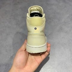 AIR JORDAN 1 MID LEMON YELLOW 6587‑200 SIZE 37.5 - GIÀY 2HAND CHÍNH HÃNG