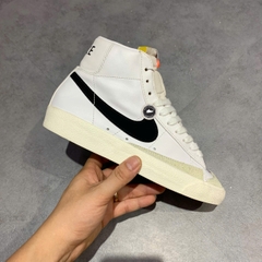 GIÀY NIKE BLAZER MID '77 VINTAGE WHITE BLACK CZ1055 100 SIZE 37.5 – GIÀY 2HAND CHÍNH HÃNG