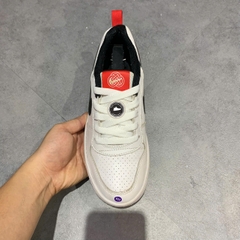 GIÀY NIKE COURT BOROUGH LOW GS WHITE UNIVERSITY RED GOLD DD8495-106 SIZE 38 - GIÀY 2HAND CHÍNH HÃNG