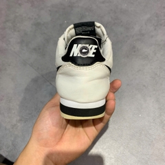 GIÀY NIKE CLASSIC CORTEZ LEATHER 'WHITE BLACK' 807471-101 SIZE 36.5 - GIÀY 2HAND CHÍNH HÃNG