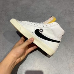 GIÀY NIKE BLAZER MID '77 VINTAGE 'WHITE BLACK' CZ1055-100 SIZE 36.5 - GIÀY 2HAND CHÍNH HÃNG