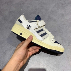 ADIDAS FORUM 84 LOW 'OFF WHITE COLLEGIATE NAVY' GZ6427 SIZE 39 1/3 - GIÀY 2HAND CHÍNH HÃNG