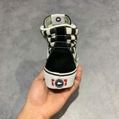 VANS SK8-HI PLATFORM 2.0 CHECKERBOARD SIZE 37 - GIÀY 2HAND CHÍNH HÃNG