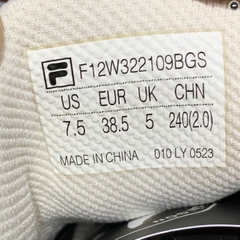 FILA MARS 1S SNEAKERS F12W322109BGS - SIZE 38.5 - GIÀY 2HAND CHÍNH HÃNG