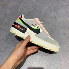 NIKE AIR FORCE 1 SHADOW 'SUNSET PULSE' CU8591 101 SIZE 38.5 - GIÀY 2HAND CHÍNH HÃNG